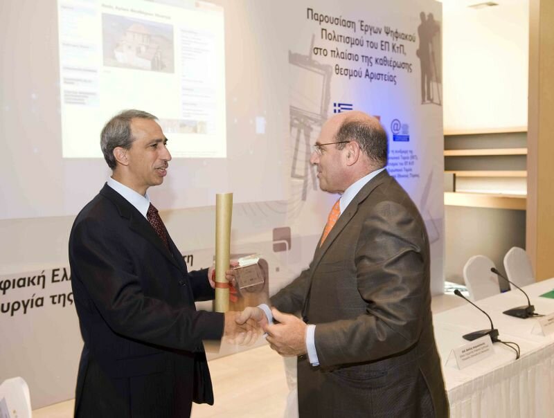 Ο κ. Οδυσσέας Κυριακόπουλος, Πρόεδρος της Εθνικής Λυρικής Σκηνής